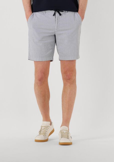 DSTREZZED Pantalon courte LANCASTER STRIPE SHORTS en bleu - large