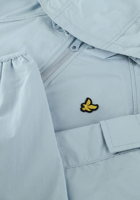 Lichtblauwe LYLE & SCOTT Jack HOODED WINDBREAKER JACKET - large