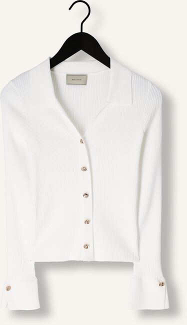 Witte NEO NOIR Top YLVIE KNIT BLOUSE Witte NEO NOIR Top YLVIE KNIT BLOUSE - large