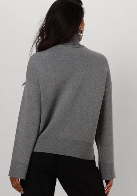 SELECTED FEMME Col roulé SLFKAMMA LS KNIT ROLL NECK en gris - large
