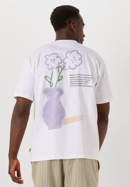 WOODBIRD T-shirt WBBANE CRAY TEE en blanc - large