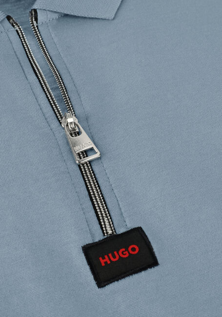 HUGO Polo DERESOM223 en bleu - large