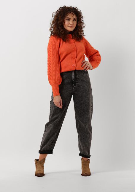 MSCH COPENHAGEN T-shirt MSCHMALENA OLIVIE TOP AOP en noir - large