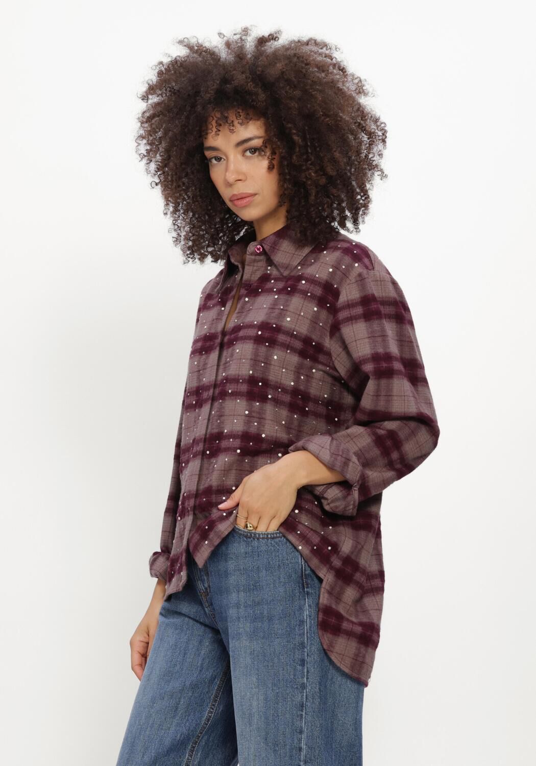 SILVIAN HEACH SHIRT NUMAR Blouses Bordeaux - large