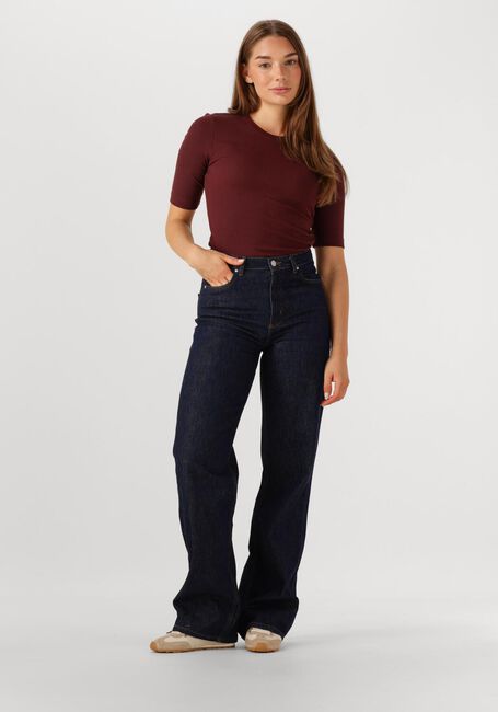 Bruine ROUGE EDIT T-shirt ROUHELENA 2/4 O-NECK TEE - large