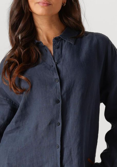 MOSCOW 94-05-BUTTO-1 Blouses Bleu foncé - large