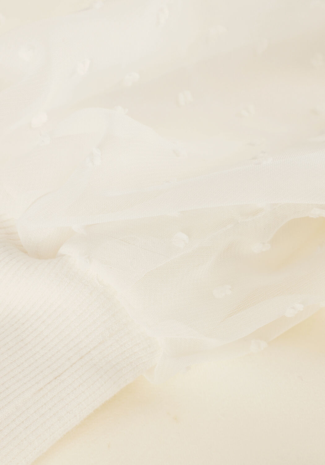 Salty Stitch Chandail LEATHER FRINGE JACKET en blanc - large