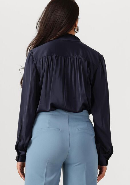 Donkerblauwe ANOTHER LABEL  DANAI TOP L/S - large