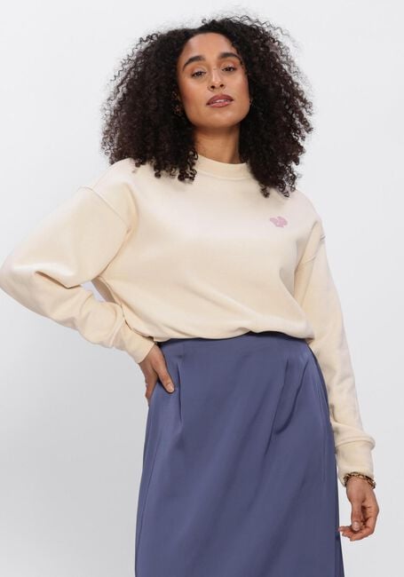 Beige ANOTHER LABEL Sweater ALJAXY LA CORSE SWEAT L/S - large