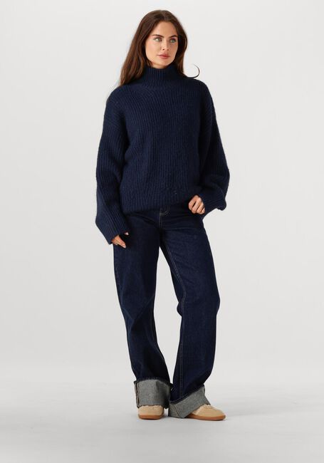 EDITED Col roulé BETH JUMPER Bleu foncé - large