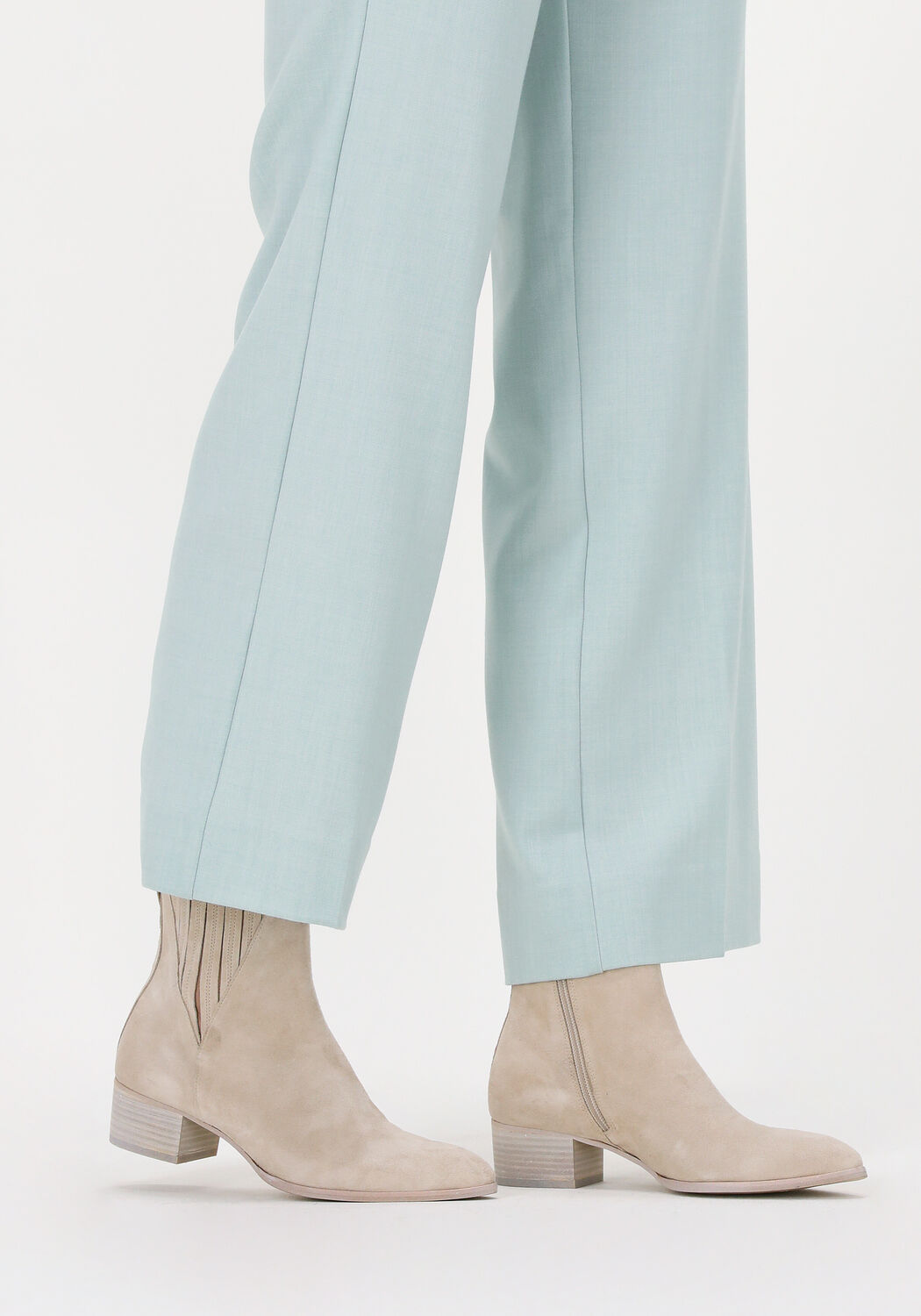 Beige PERTINI Enkellaarsjes 31459 - large