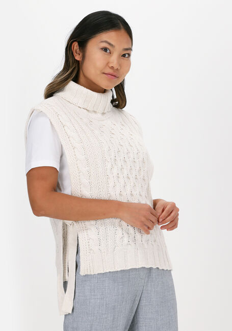 MSCH COPENHAGEN Spencer LATIFA VEST Écru - large