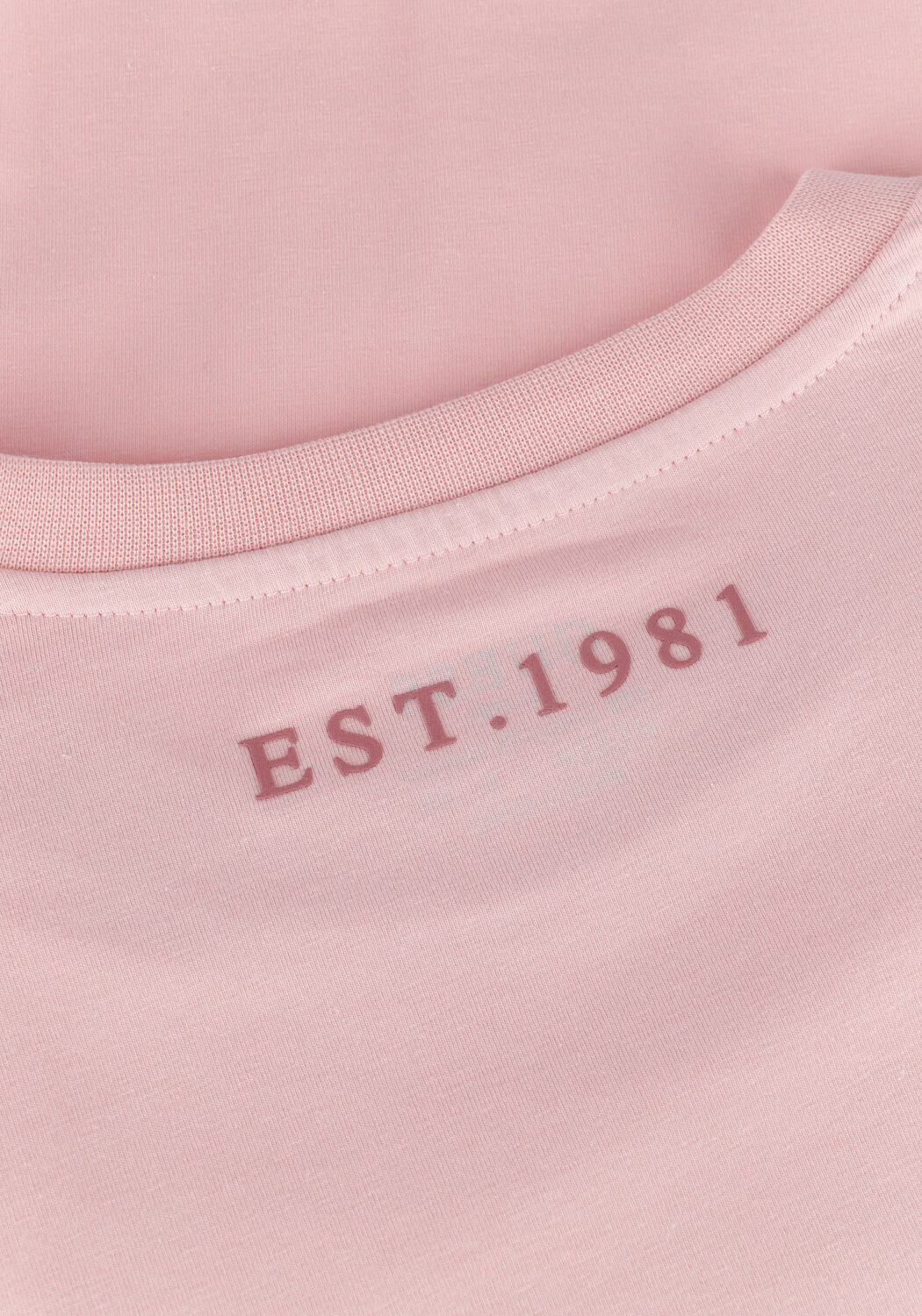 GUESS T-shirt SS CN FLORIA TEE Rose clair - large
