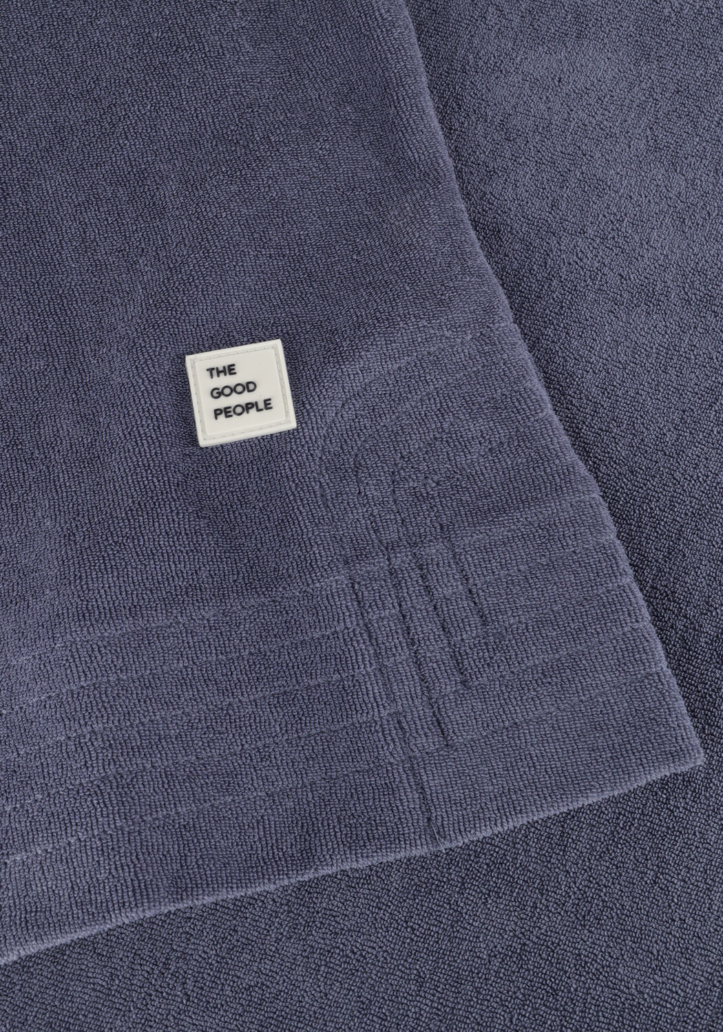 Donkerblauwe THE GOODPEOPLE T-shirt TOWEL - large