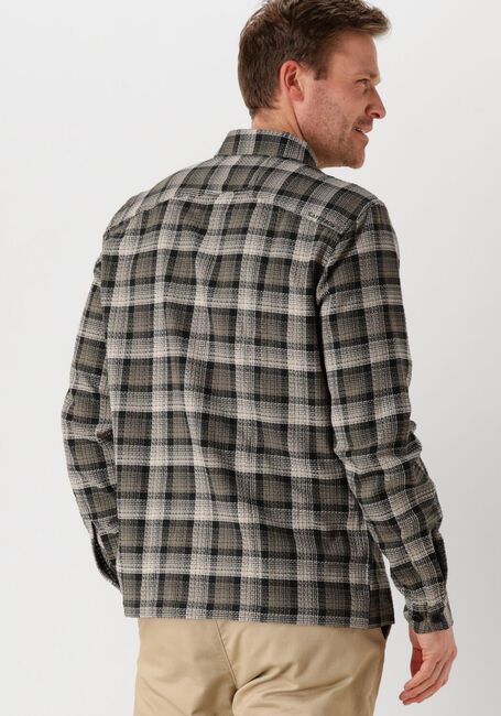 CAST IRON LONG SLEEVE SHIRT DOBBY YARN DYED CHECK Chemises en marron - large