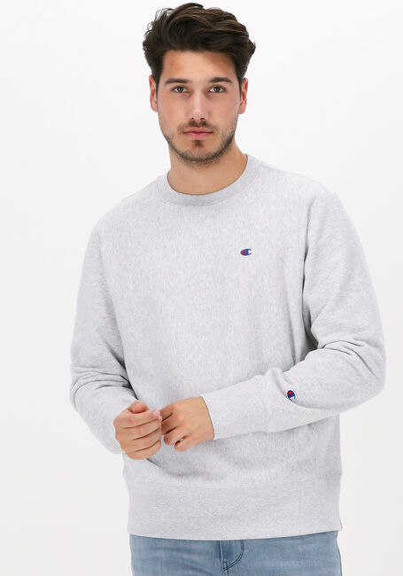 Grijze CHAMPION Sweater CREWNECK SWEATSHIRT - large