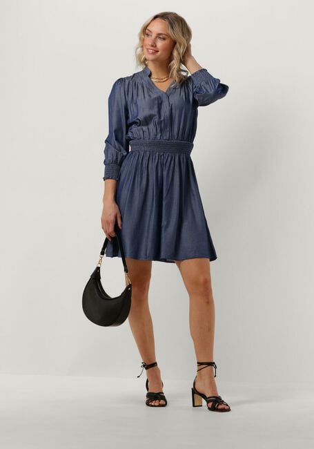 Blauwe MINUS Mini jurk KELSY SHORT DRESS - large