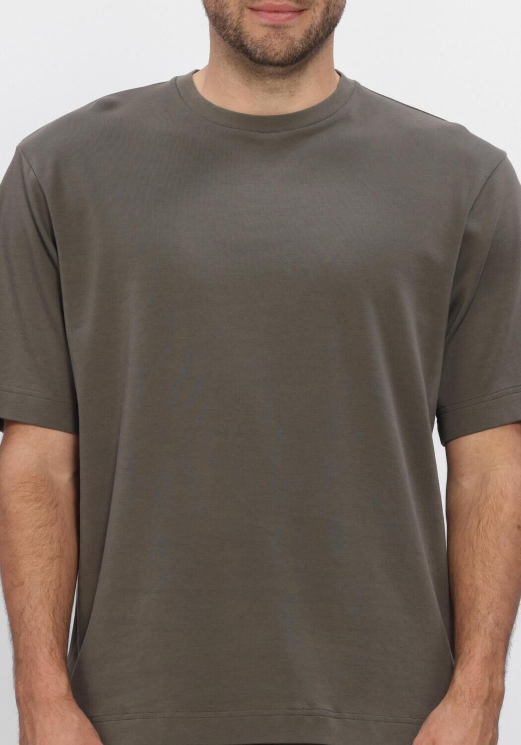 PROFUOMO T-shirt T-SHIRT CREW NECK HEAVY COTTON en vert - large