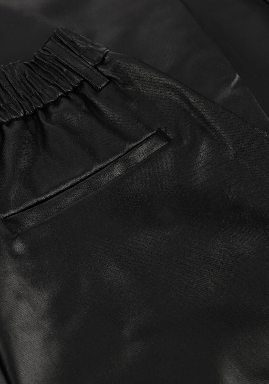 OBJECT Pantalon large OBJMELBA LISA WIDE COATED PANT en noir - large