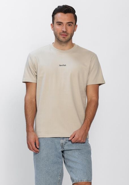 PURE PATH T-shirt BOLD EMBLEM T-SHIRT en beige - large