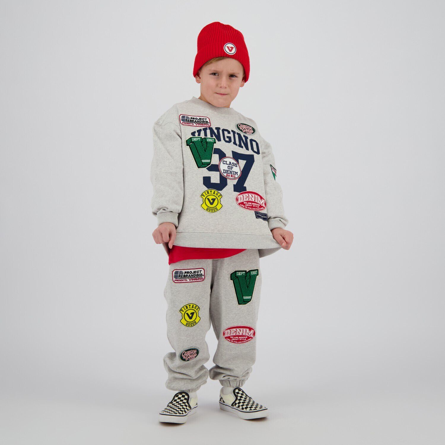 VINGINO Chandail NADGE en blanc - large