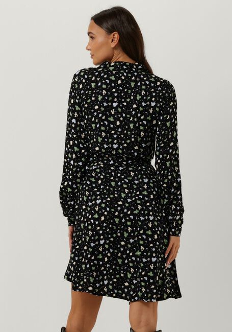 SELECTED FEMME Mini robe FIOLA LS AOP SHIRT DRESS en noir - large