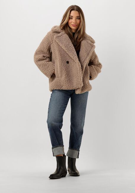 UGG Manteau Teddy GERTRUDE SHORT TEDDY COAT Sable - large
