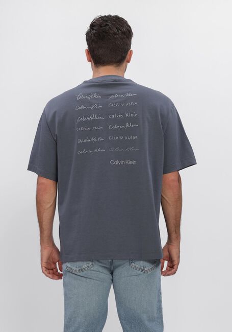 Grijze CALVIN KLEIN T-shirt 16S APRIL GRAPHIC SEASONAL FASHI - large