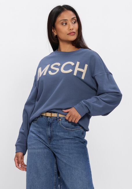 MSCH COPENHAGEN Chandail MSCHMELA BRIENA MSCH SWEATSHIRT en bleu - large