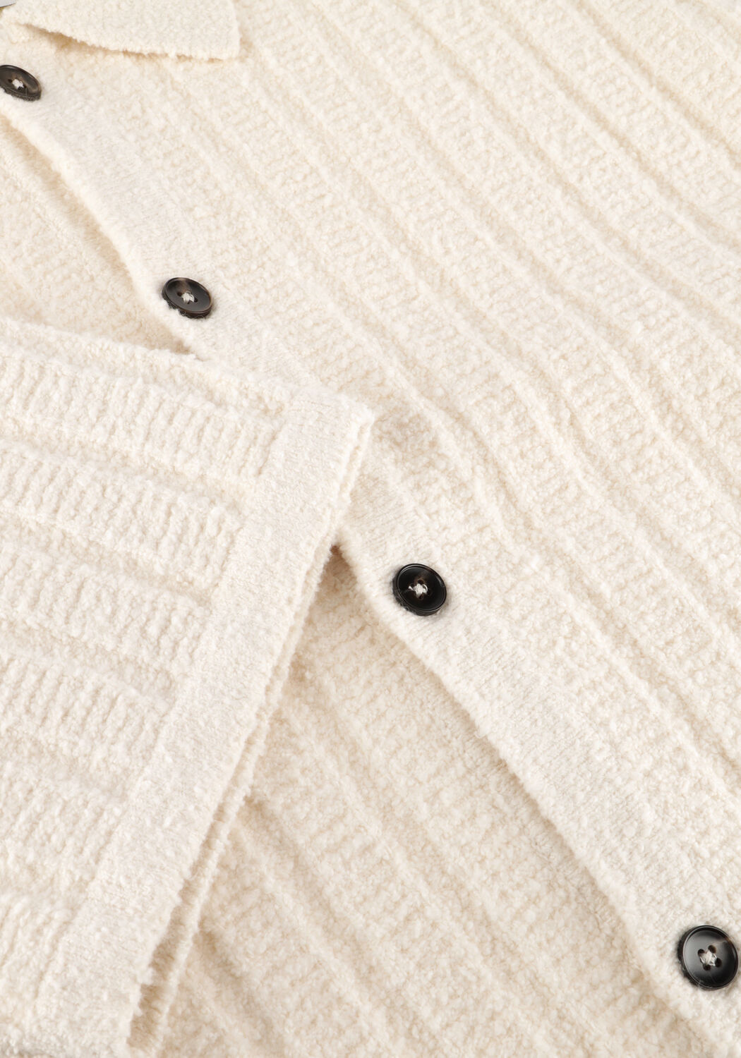 RESTER&Ouml;DS Chemise d&eacute;contract&eacute; GEORGE SS SHIRT Cr&egrave;me - large