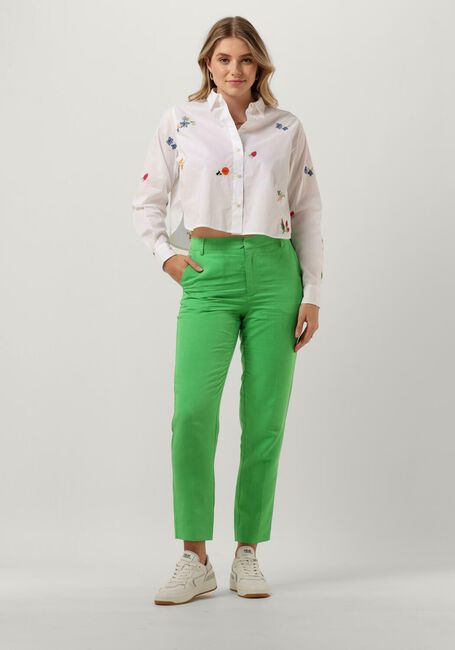 SCOTCH & SODA Pantalon LOWRY - MID RISE SLIM SUMMER EVENT TROUSERS Menthe - large