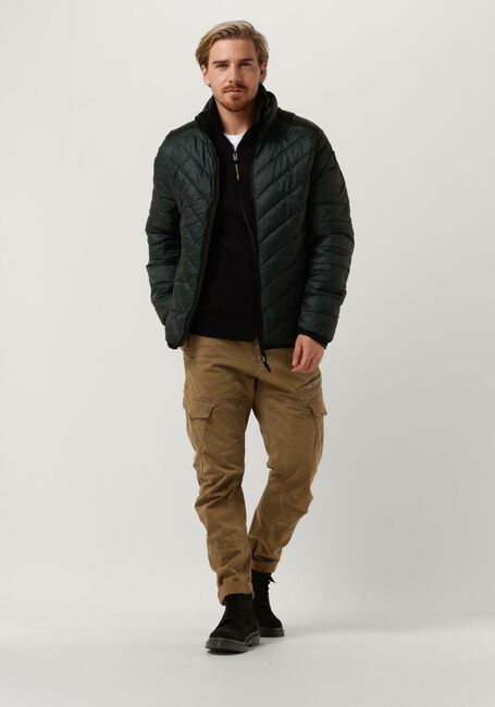 Donkergroene VANGUARD Gewatteerde jas SHORT JACKET DENSYLON BRAKESHIFT III - large