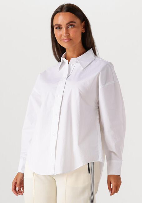 Witte HAUTE L'AMITIÉ  TWIST BOW SHIRT - large