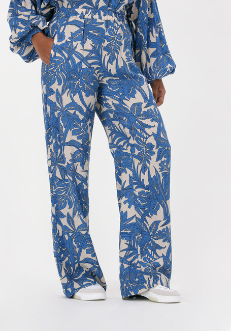 BY-BAR Pantalon large MOBY JUNGLE PANT en bleu - large