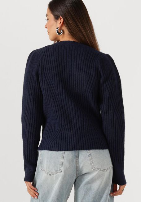Donkerblauwe NEO NOIR Trui PULI KNIT CARDIGAN - large