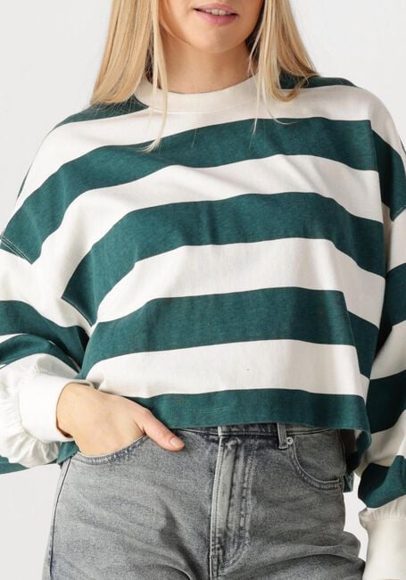 CATWALK JUNKIE OVERSIZED STRIPED LONG SLEEVE Pulls & Gilets en vert - large