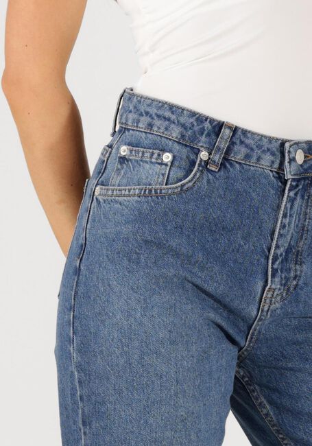 Blauwe NEO NOIR Wide jeans SIMONA D PANTS - large
