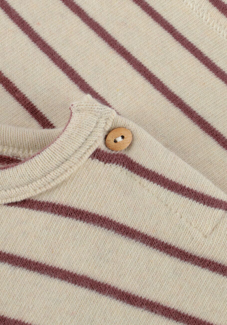 PLAY UP Pull STRIPED JERSEY SWEATER NB en beige - large