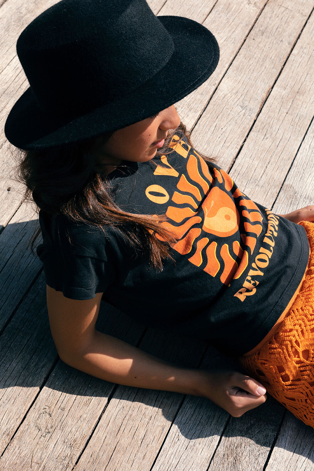 LOOXS T-shirt T-SHIRT en noir - large