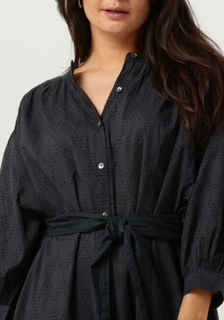 BY-BAR Robe midi LUCY STRUCTURE DRESS Bleu foncé - large
