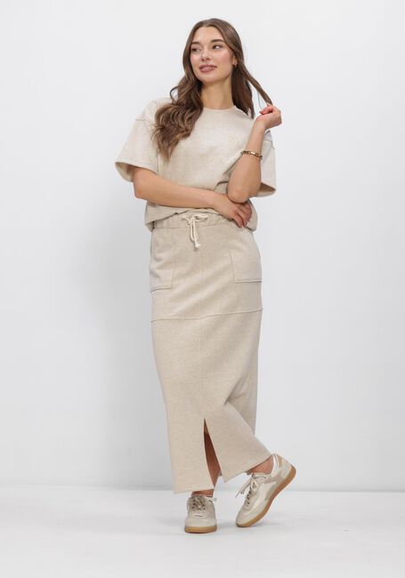 NUKUS Jupe maxi MAARTJE SKIRT LUREX Sable - large