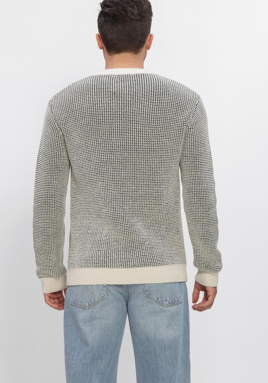 DSTREZZED Pull DS_LEONES CREWNECK Blanc - large