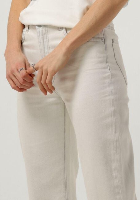 Lichtblauwe 7 FOR ALL MANKIND Bootcut jeans LOGAN STOVEPIPE ICY BAY WITH RAW CUT - large