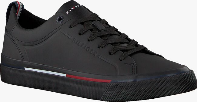 Zwarte TOMMY HILFIGER Lage sneakers CORPORATE - large