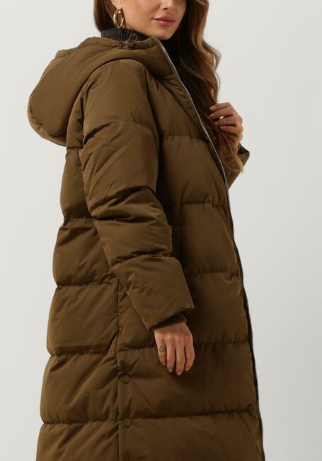 Y.A.S. Veste matelassé YASPUFFA LONG DOWN COAT Olive - large