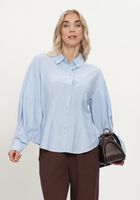 Blauwe MSCH COPENHAGEN  MSCHSELMA SHIRT