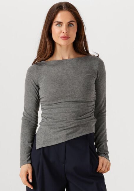Grijze EDITED Top IMELDA LONGSLEEVE - large