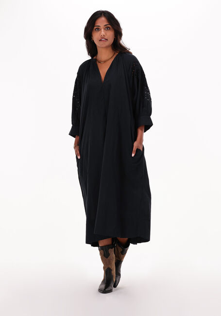Zwarte BY-BAR Midi jurk JESSIE DRESS - large