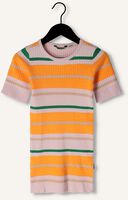 Lila MOODSTREET Mini jurk FINE KNITTED STRIPED RIB DRESS Lila MOODSTREET Mini jurk FINE KNITTED STRIPED RIB DRESS - medium