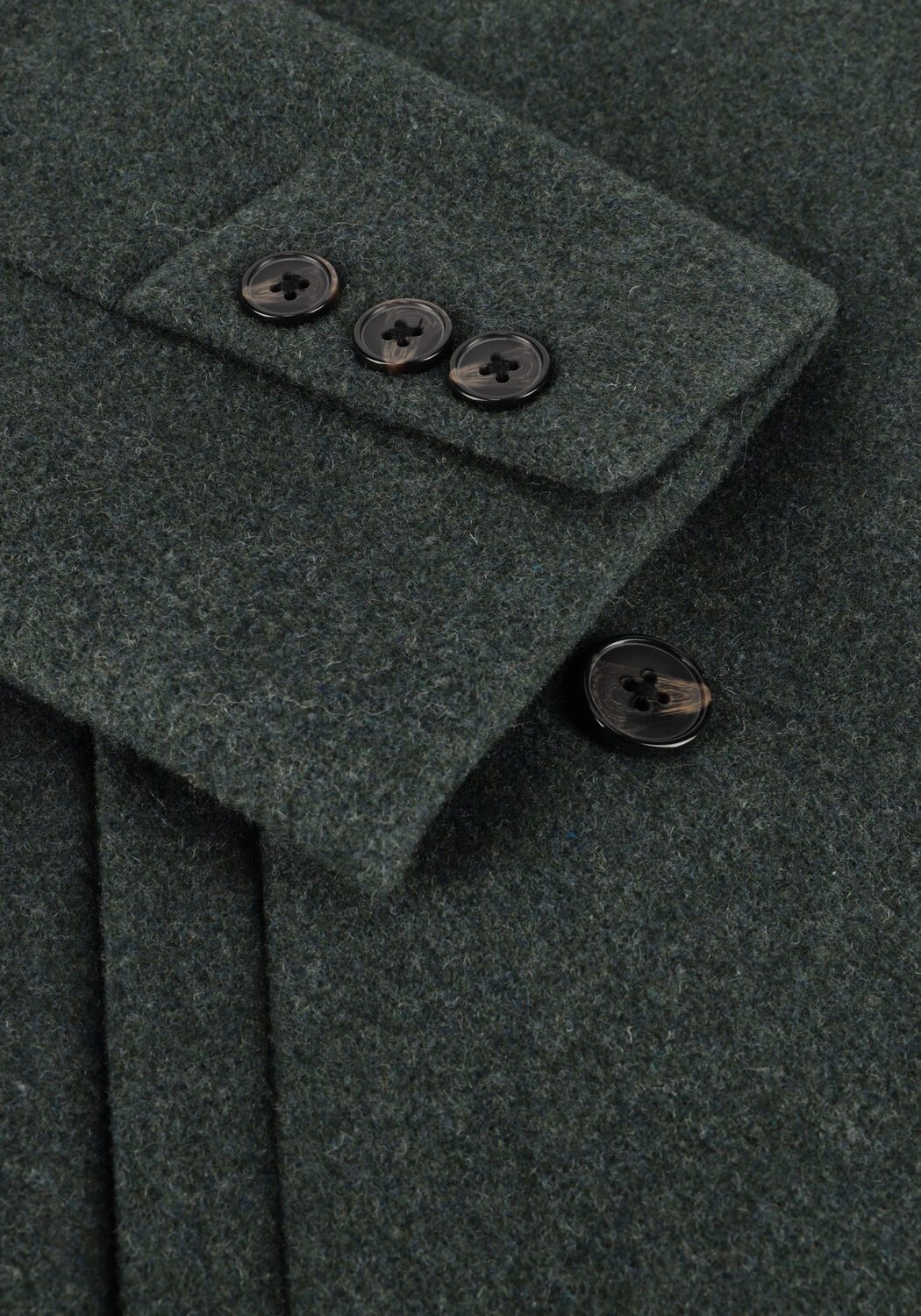 Donkergroene MODSTR&Ouml;M Mantel ODELIA COAT - large